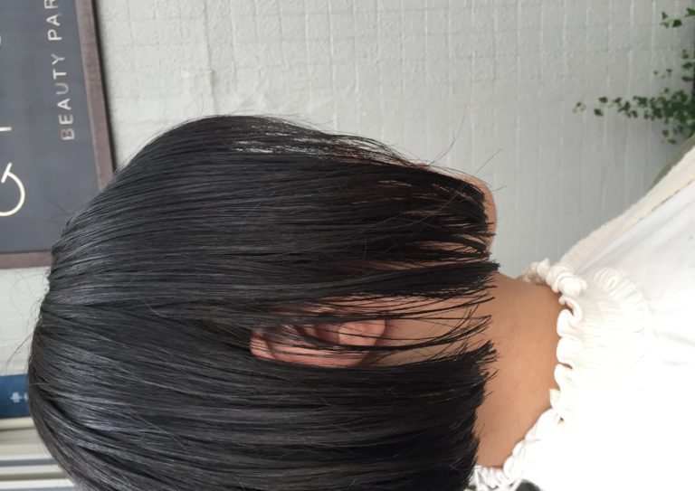 黒髪ぱっつんボブ☆☆☆