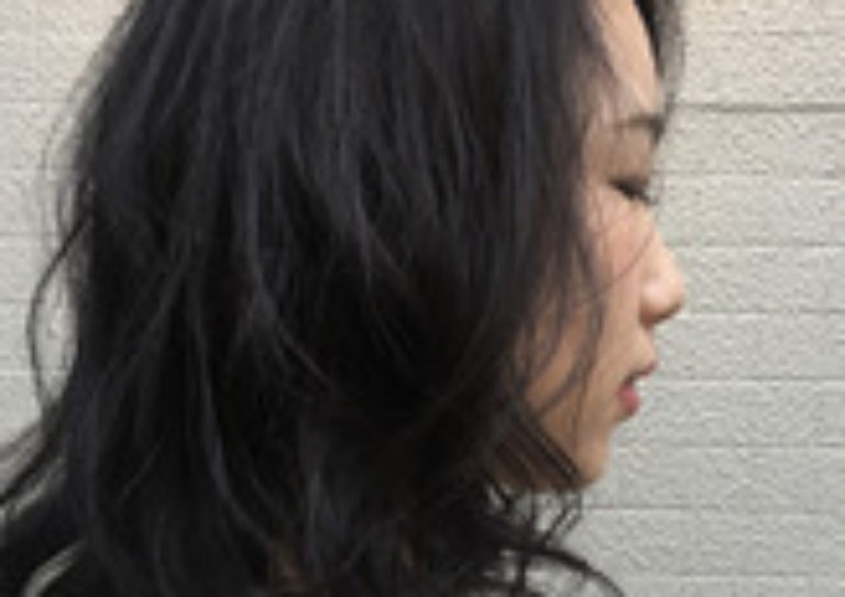 黒髪でも涼しげ☆